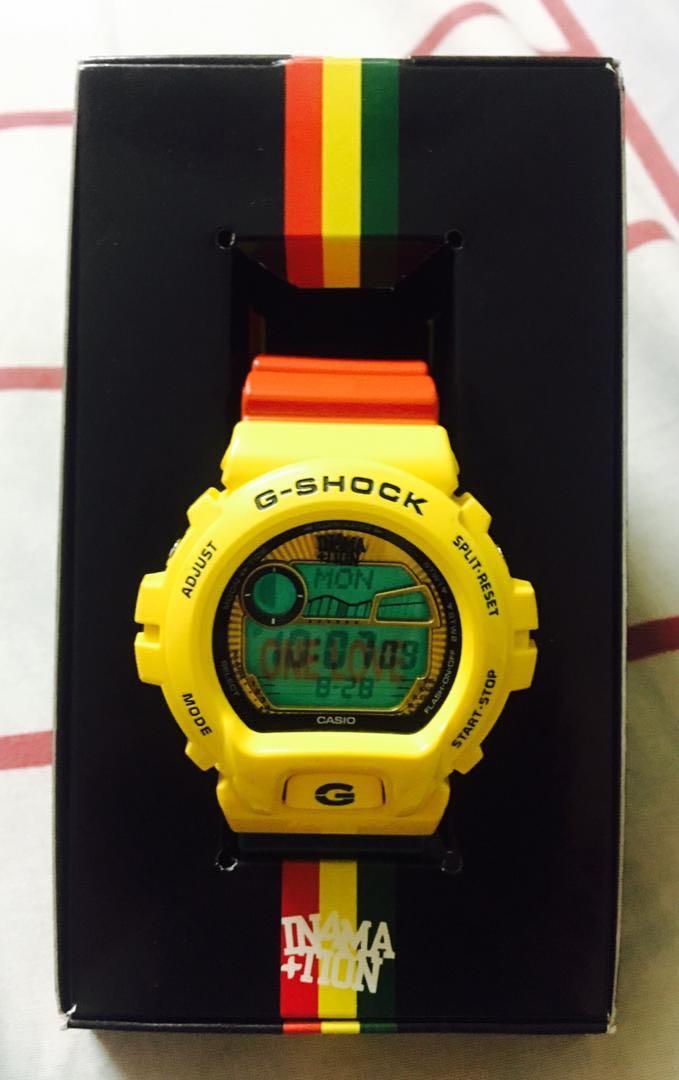 G SHOCK GLX 6900 INAMATION Rasta Men s Fashion Watches
