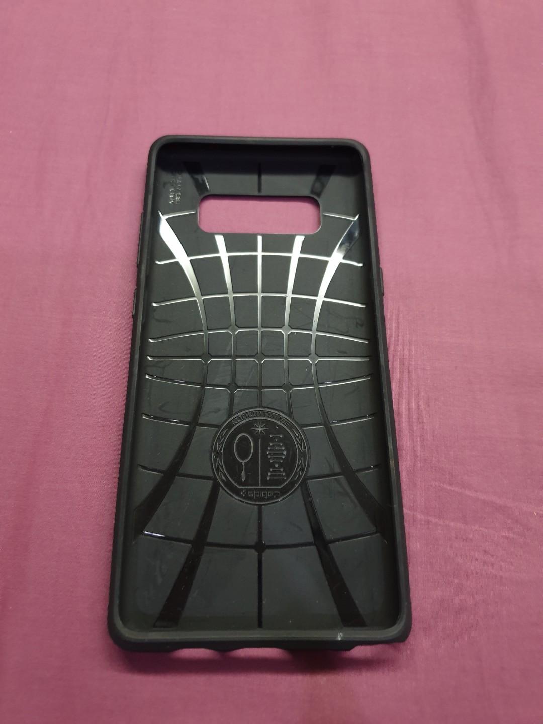 Galaxy Note 8 Spigen Rugged Armor Matte Black Case, Mobile Phones