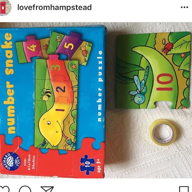 Giant Floor puzzle toddlers Orchard toys, Hobbies & Toys, Toys & Games