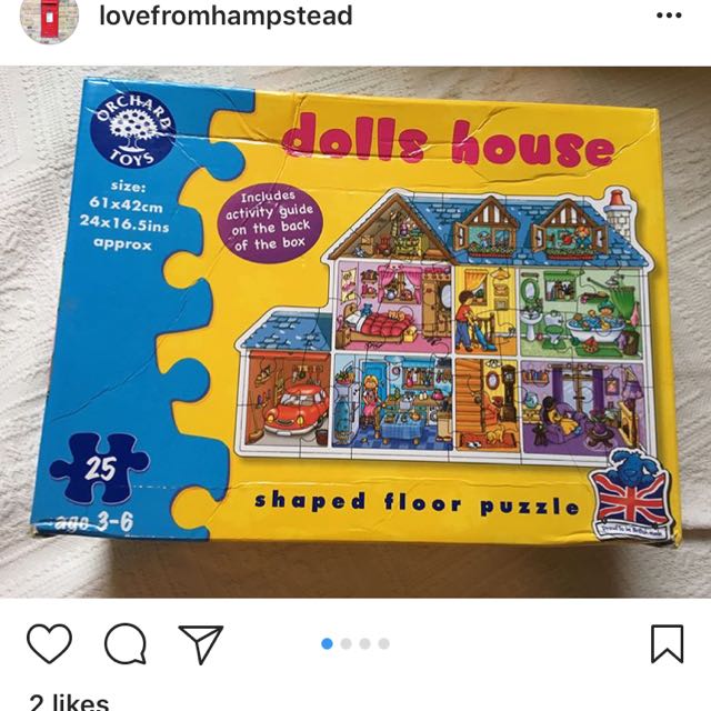 Giant floor puzzles Toddler Orchard Yous, Hobbies & Toys, Toys & Games