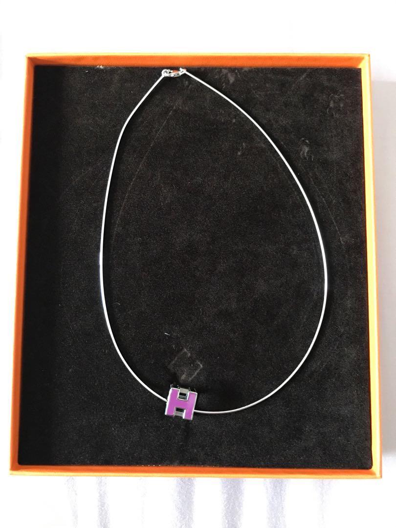 Hermes Cage H Necklace Luxury Accessories Others On Carousell