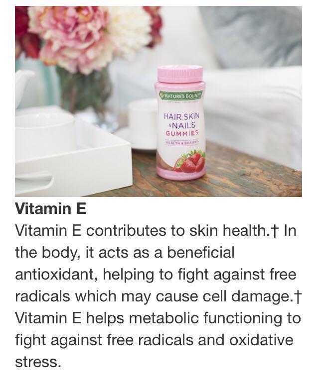 In Stock Nature S Bounty Hair Skin And Nails 230 Gummies Health