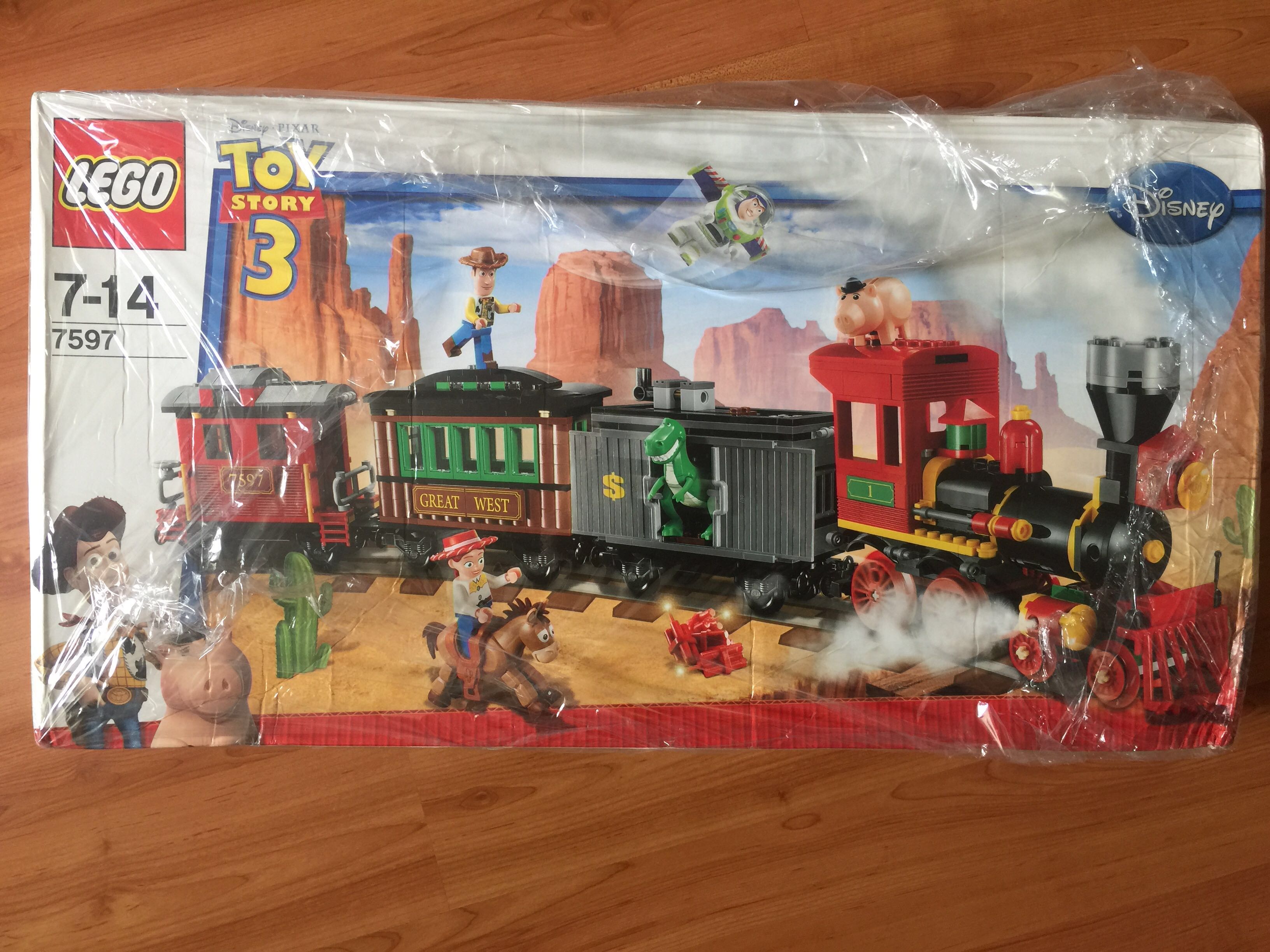lego western train chase