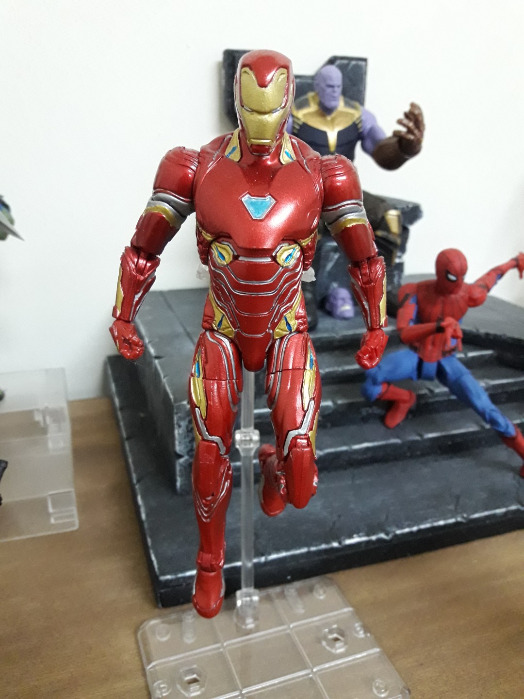 marvel legends iron man custom paint Hobbies Toys Toys Games