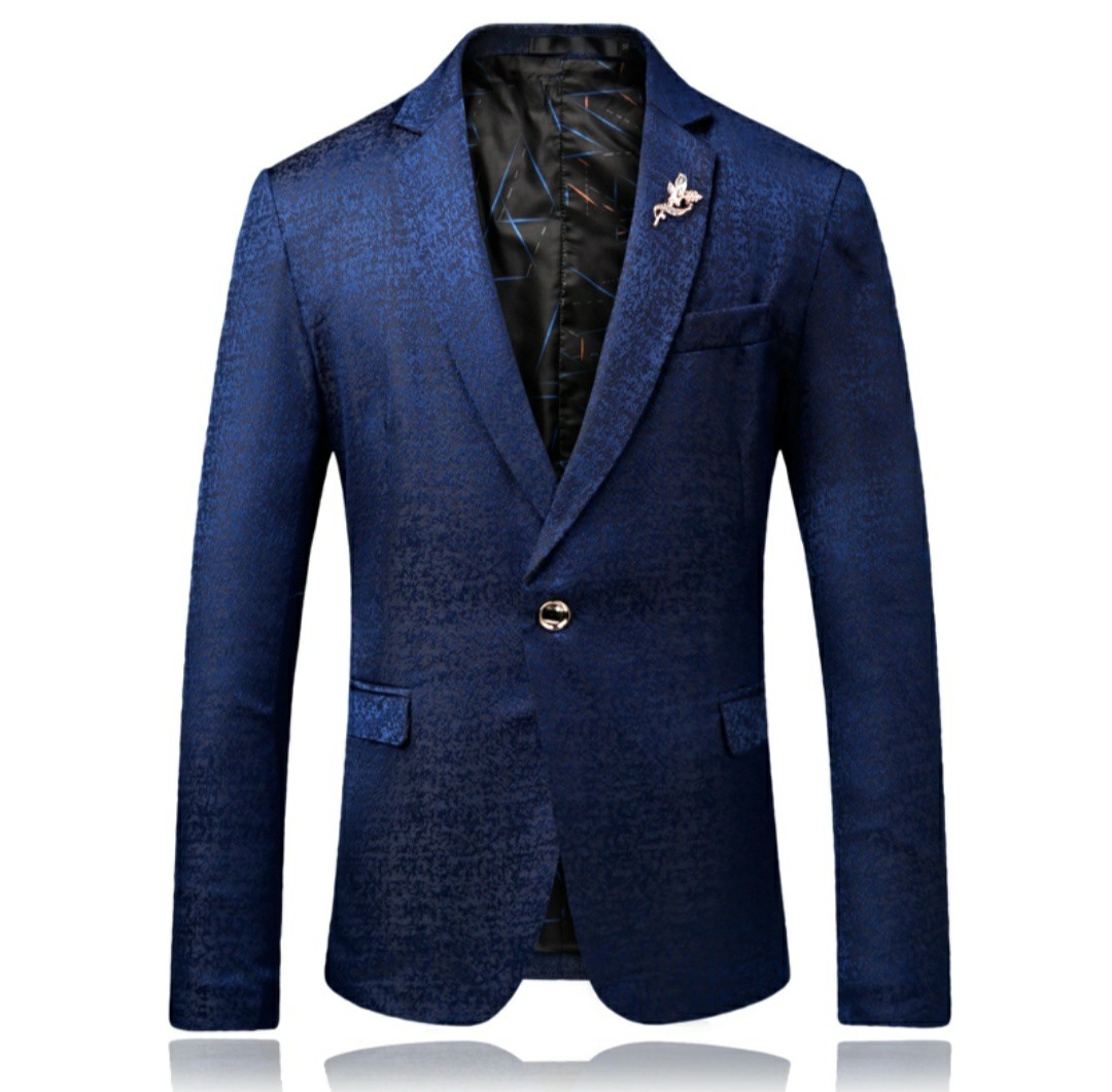 Mens sales blue blazer