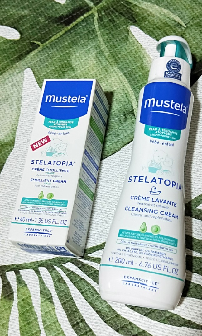 mustela stelatopia cream cleanser