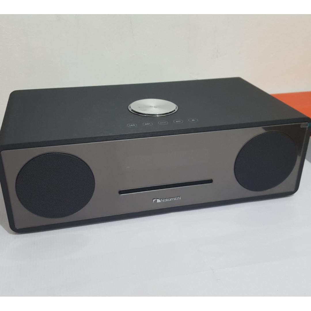 Nakamichi sound micro wireless speaker top