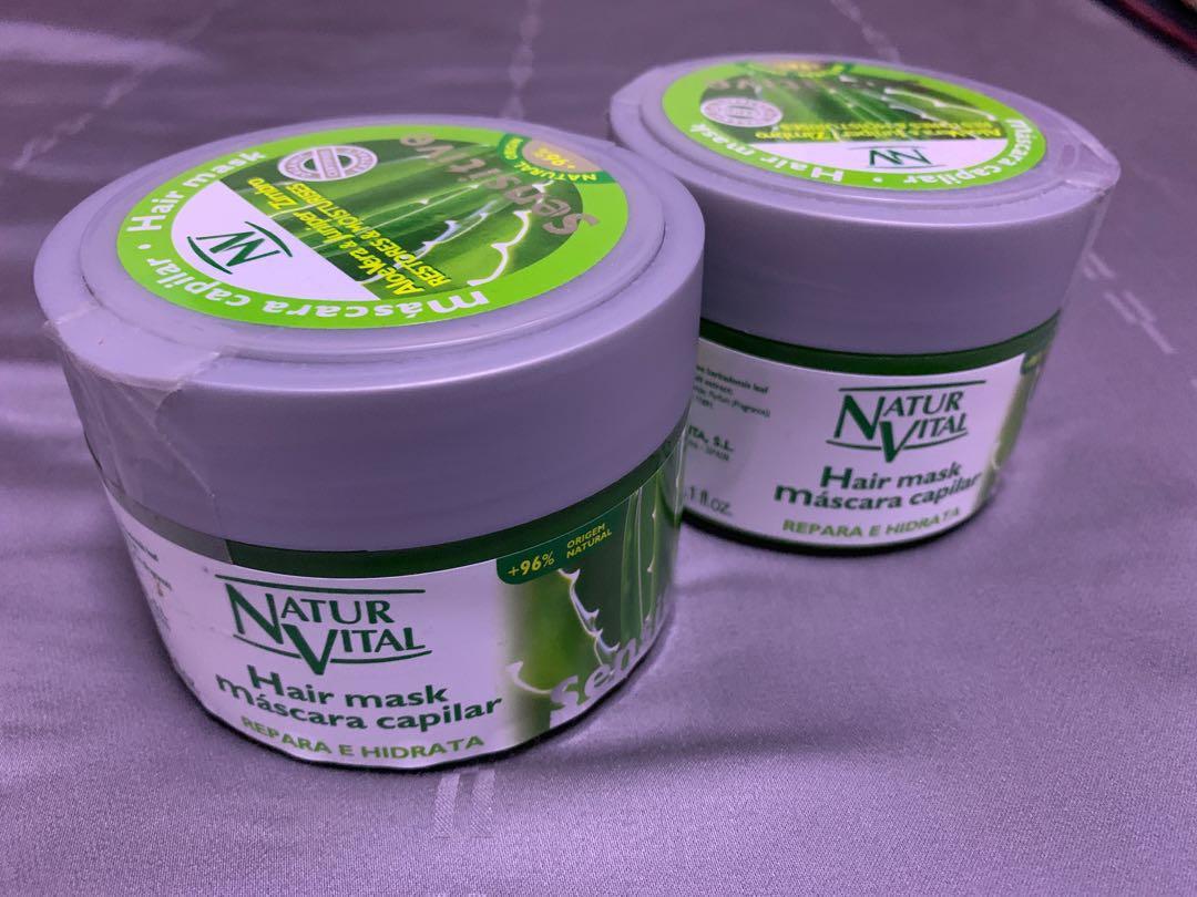 Natur Vital Hair Mask Health Beauty Hair Care On Carousell