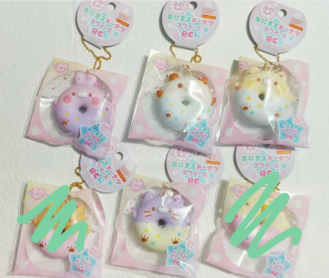 Mini animal donut squishy sales
