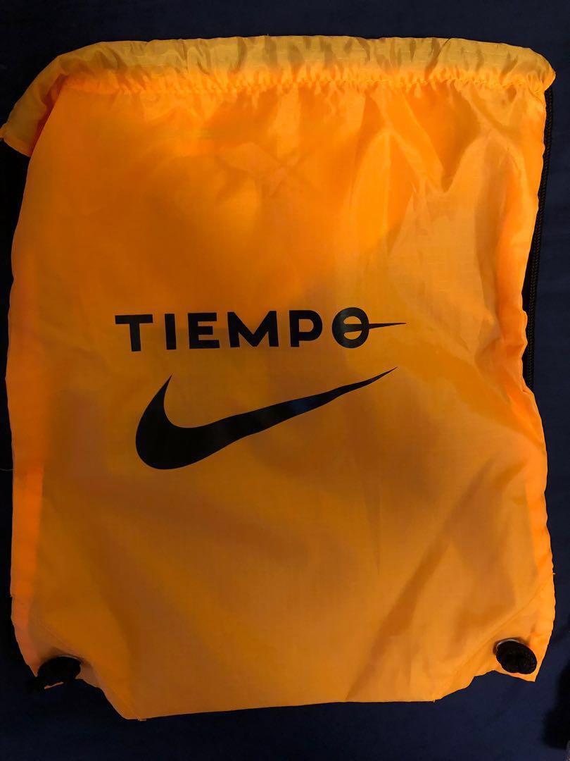 NIKE Drawstring Bag (Tiempo), Men's Fashion, Activewear on Carousell