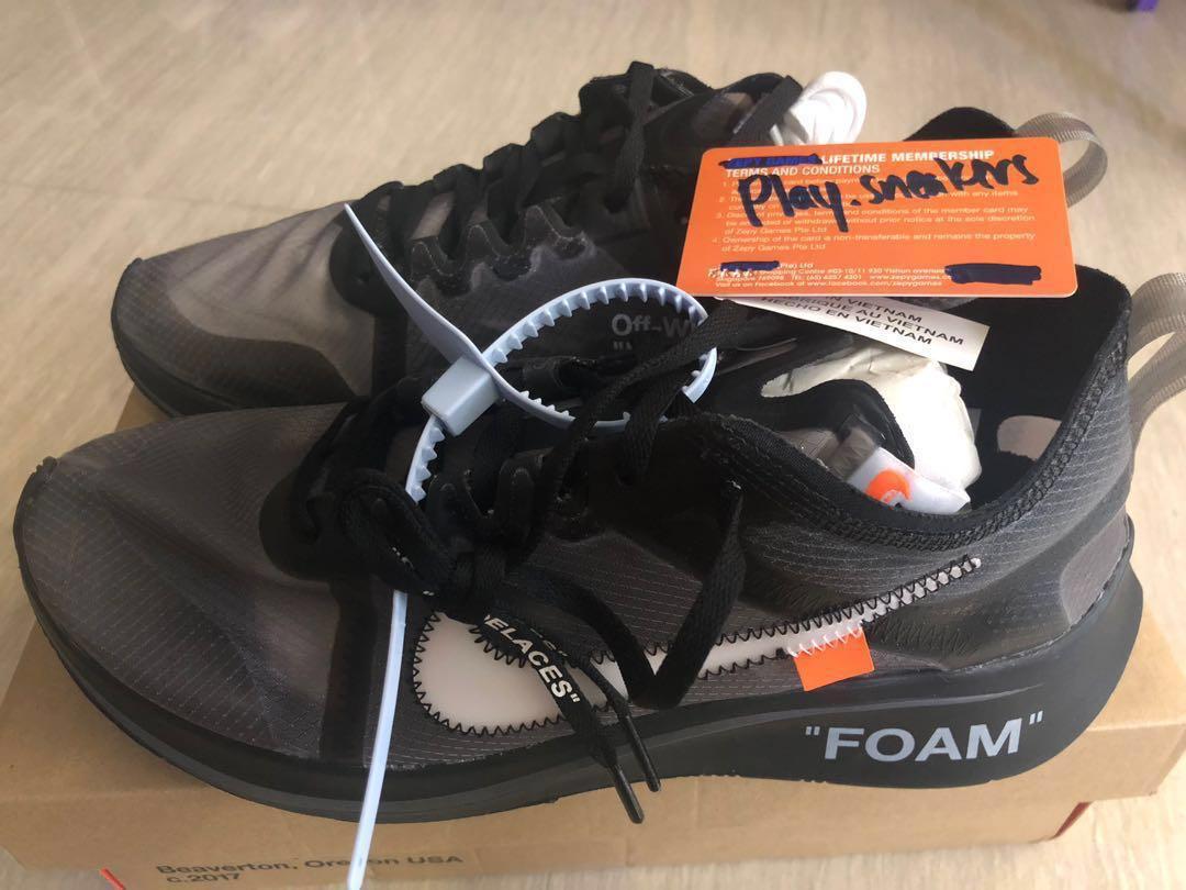 footpatrol off white zoom fly
