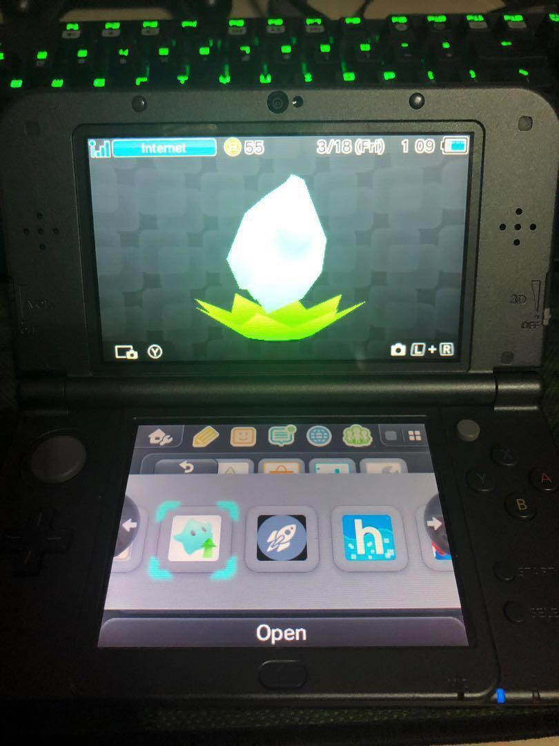 Nintendo New 3dsxl Black Modded Toys Games Video Gaming Consoles On Carousell