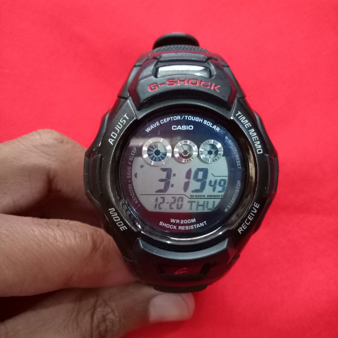 Original Casio G Shock GW 530A Wave Ceptor Tough Solar Watch Jam
