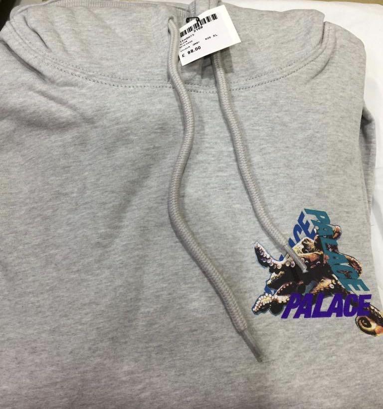 Palace Tri Logo Octo Hoodie XL Men s Fashion Tops Sets Hoodies on Carousell