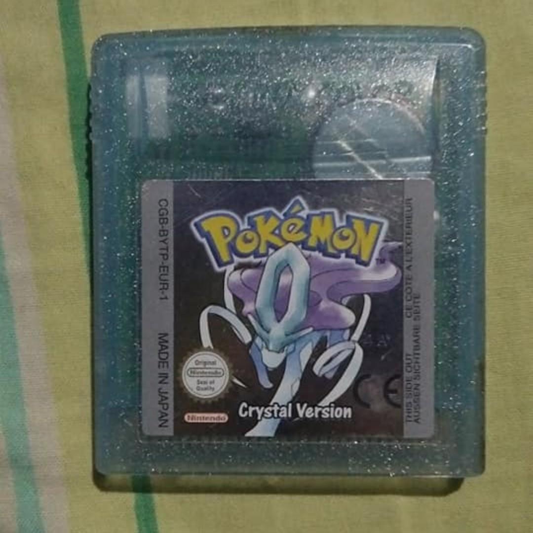 Pokemon Crystal Authentic For Gameboy Color Video Gaming Video Games On Carousell