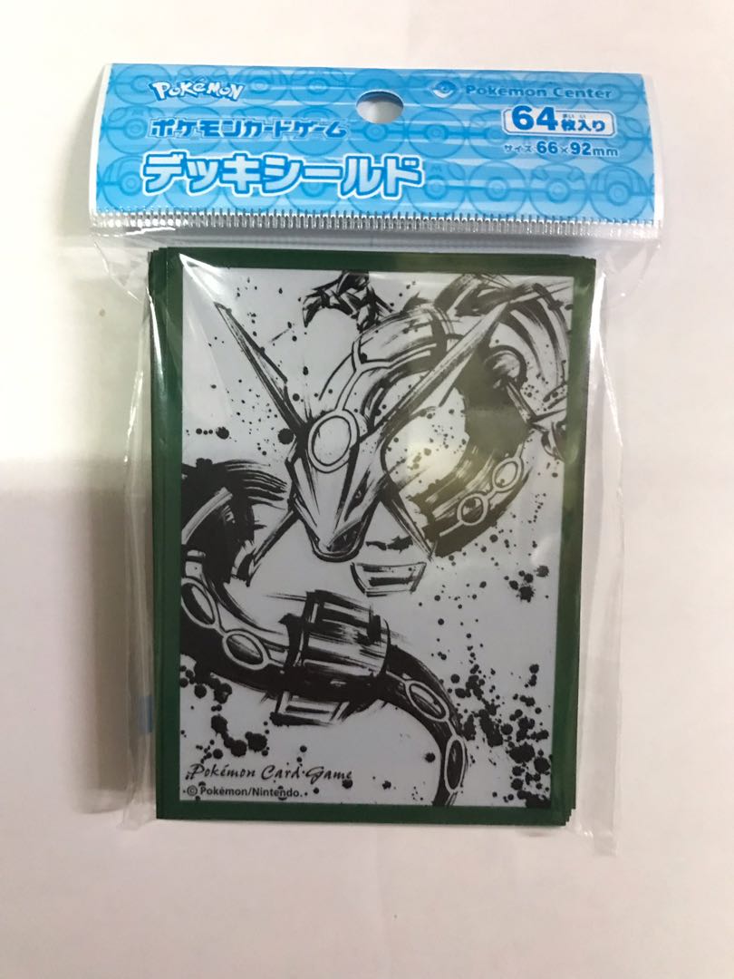 Pokemon Card Sleeve Rayquaza Design Toys Games Others On Carousell