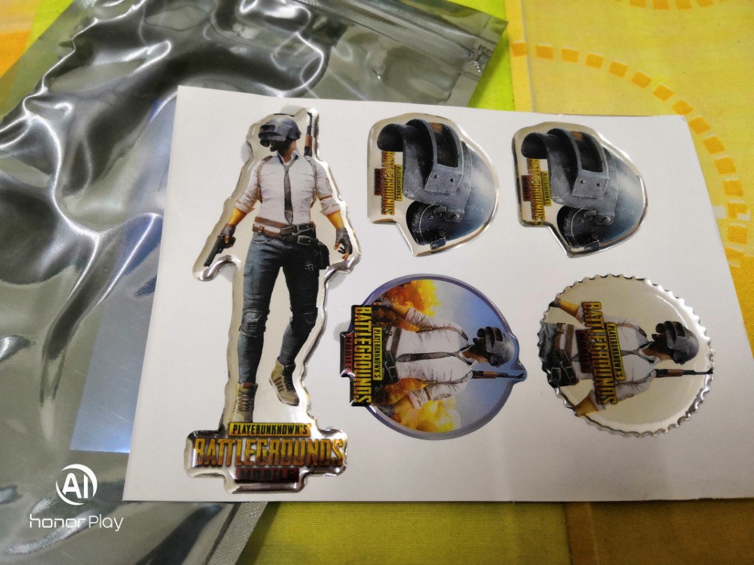 PUBG Stickers Mainan Game Action Figures Koleksi Di Carousell