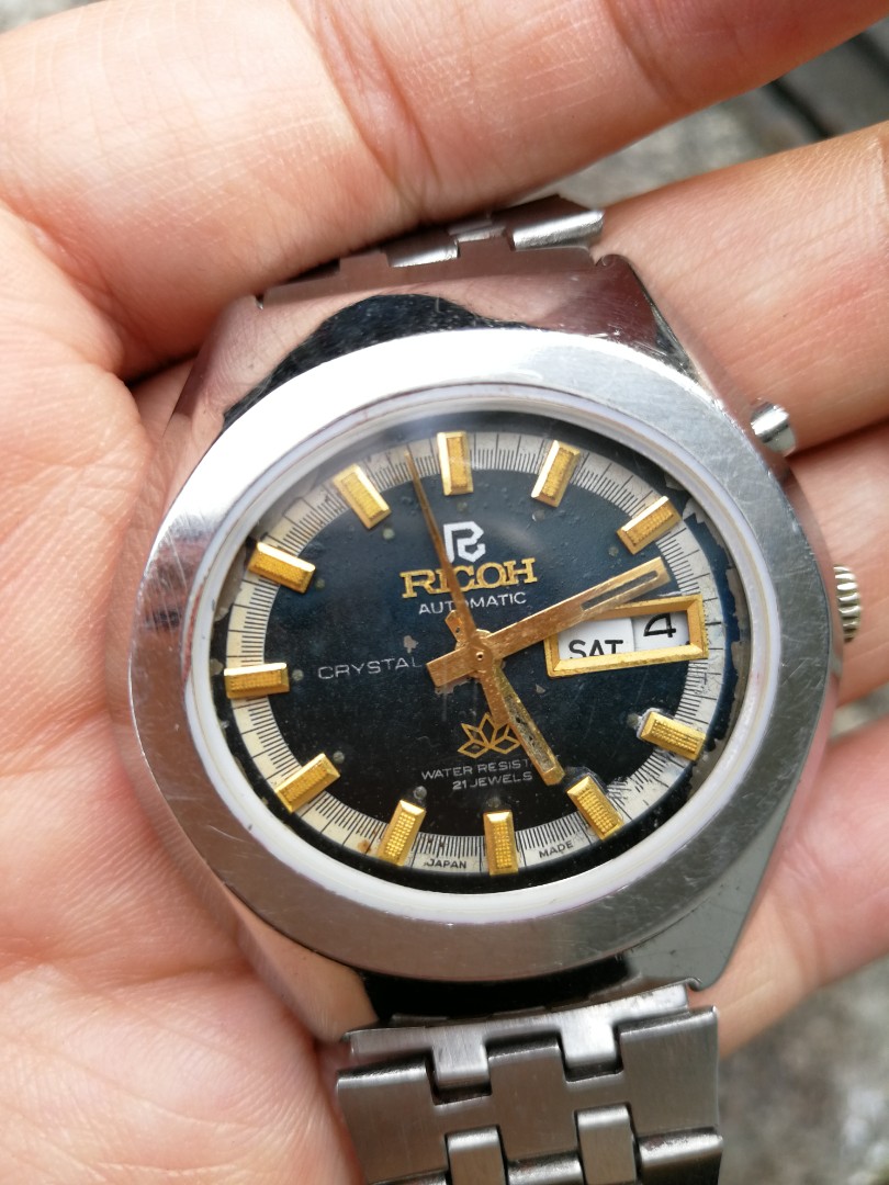 Vintage Ricoh Watch Vintage Collectibles Vintage Watches Jewelry On Carousell Ricoh vintage watch unboxing and review. vintage ricoh watch