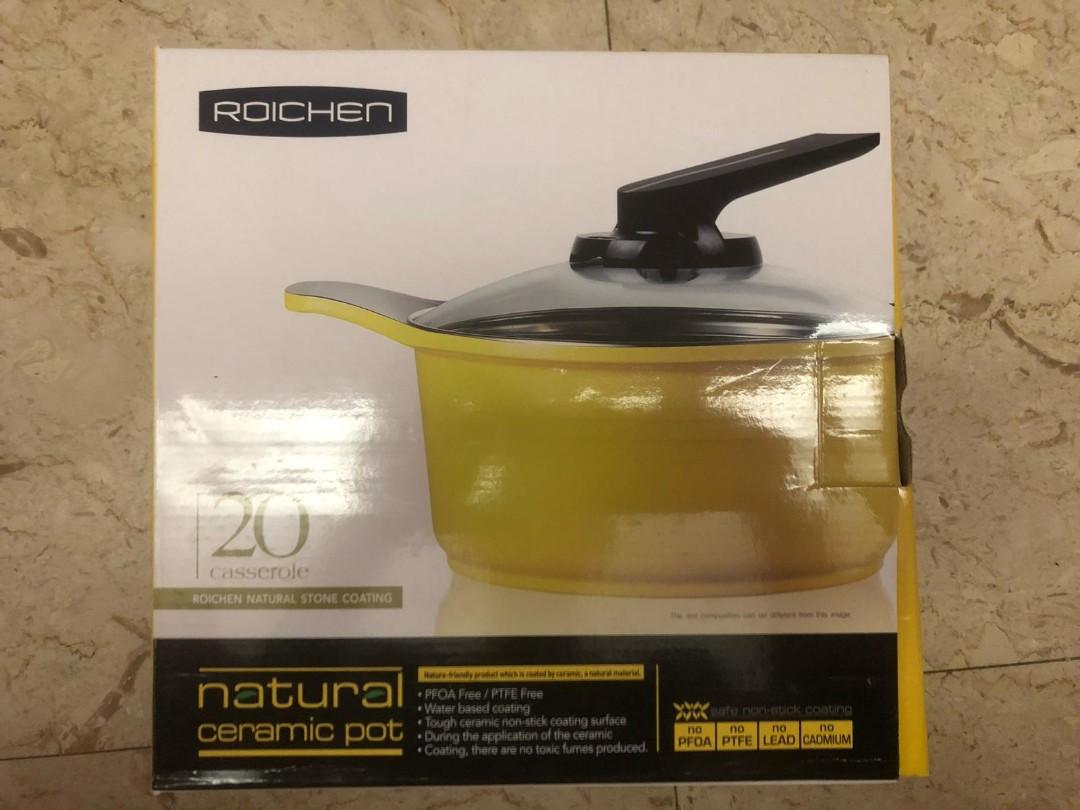 Roichen Natural Ceramic 20cm Casserole Home Appliances Kitchenware On Carousell