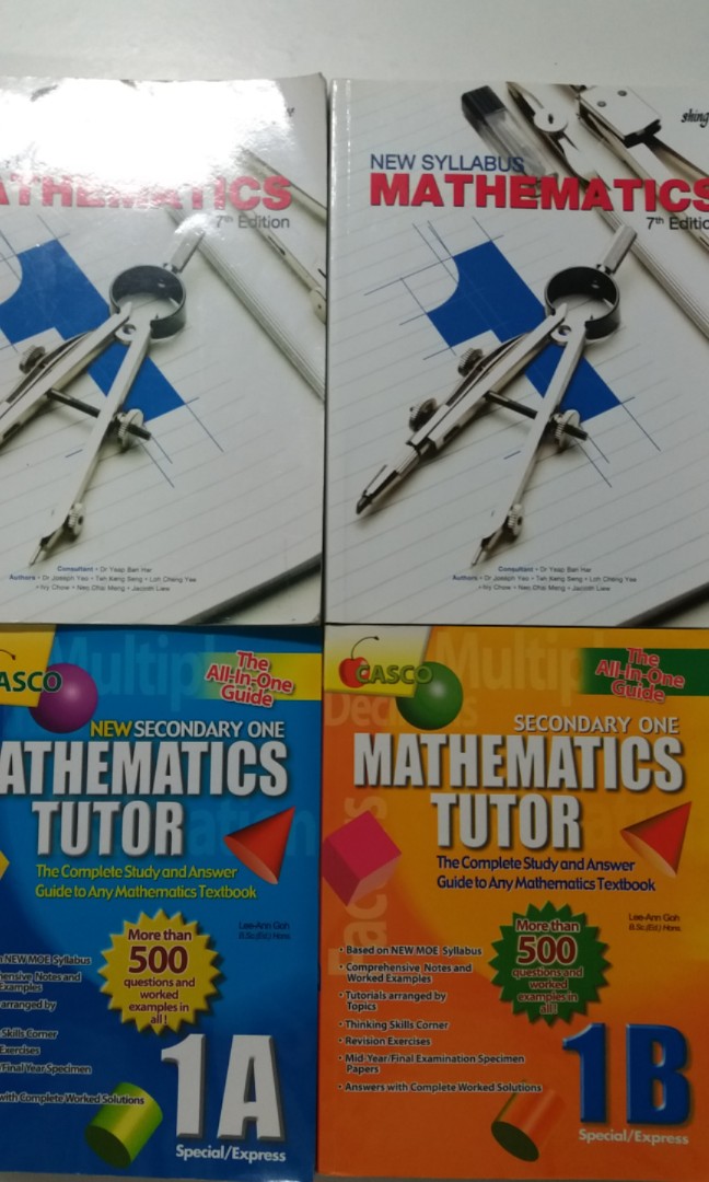 Caseo Sec 1 Maths Book