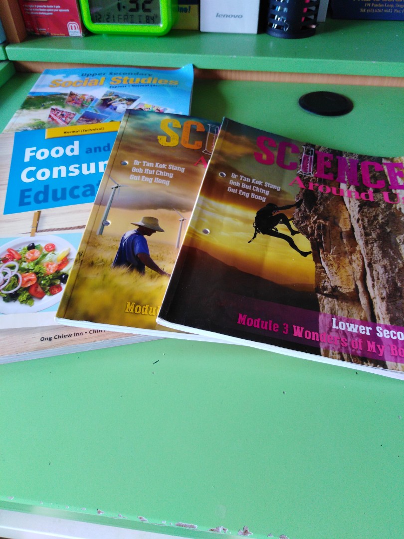 Sec 1 Nt 2 Science Textbook Math Textbook Food And Consumer Education Books Stationery Textbooks Secondary On Carousell