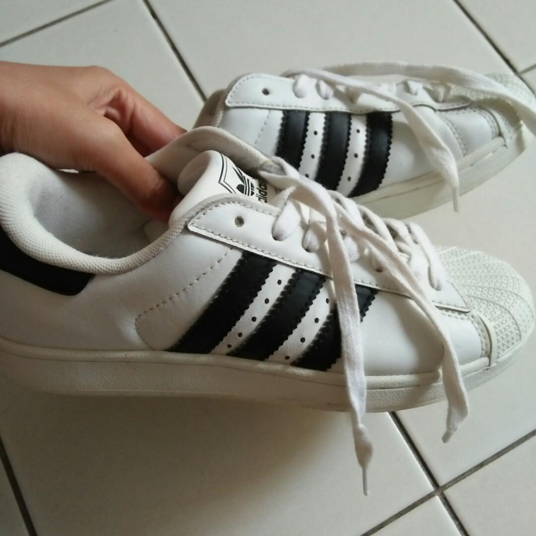 Sepatu Adidas Superstar Original Fesyen Wanita Sepatu Di Carousell