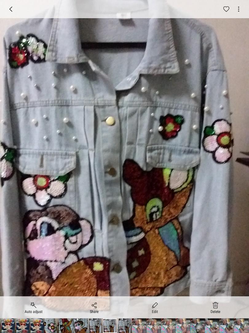 Cute discount denim jacket