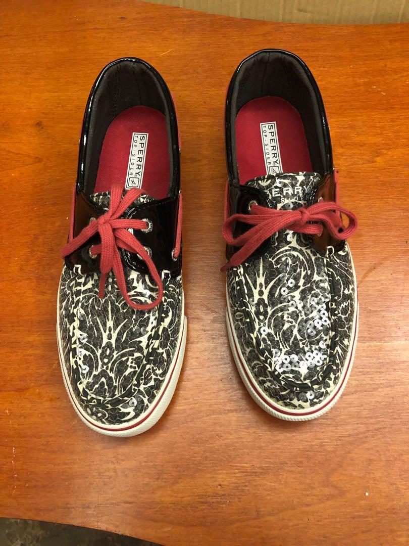 sperry sequin shoes