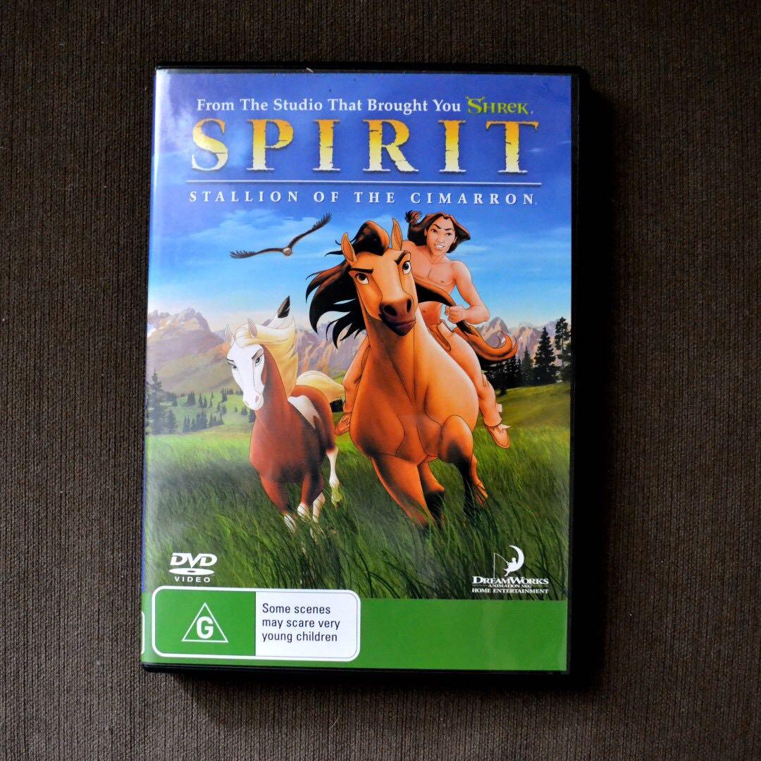spirit-stallion-of-the-cimarron-original-dvd-dreamworks-bonus-features-hobbies-toys
