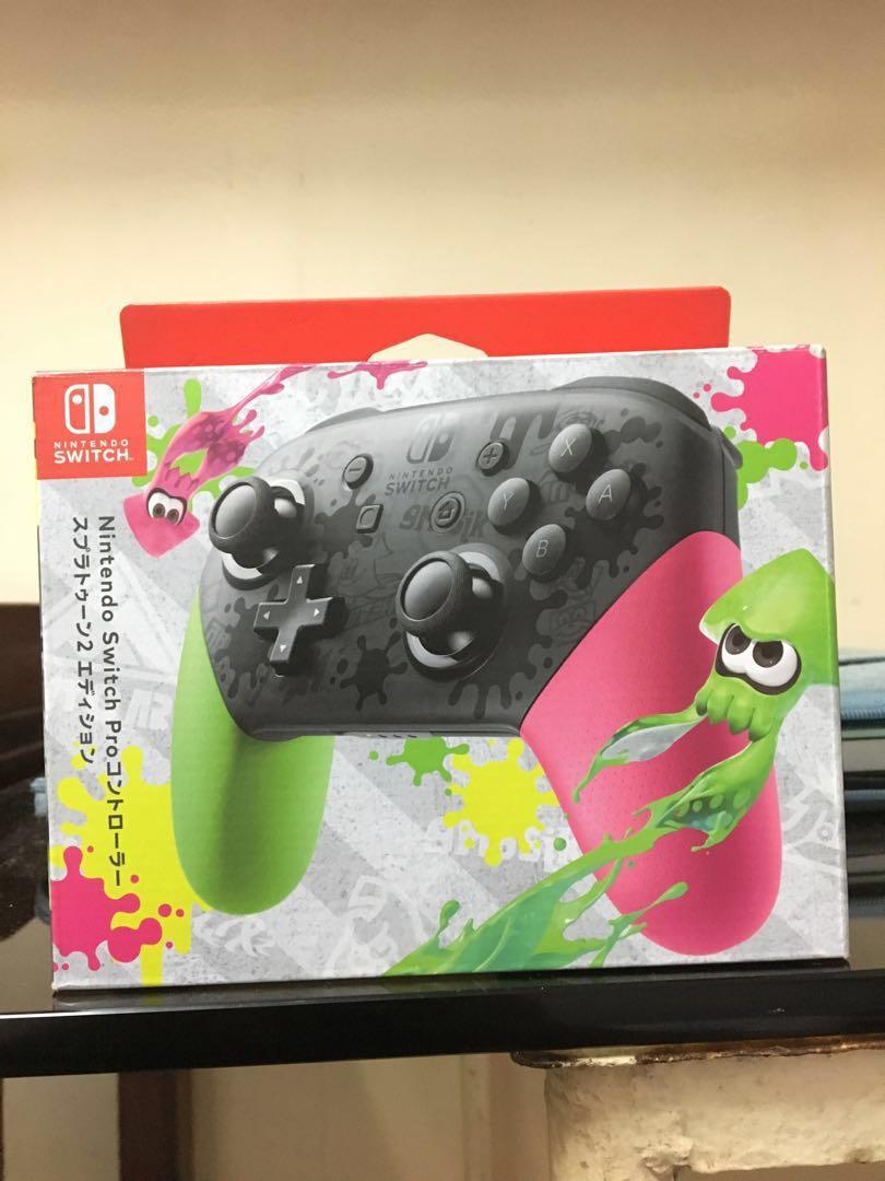 Splatoon Controllers Splatoon Procontroller, Video Gaming, Gaming Accessories, Controllers ...