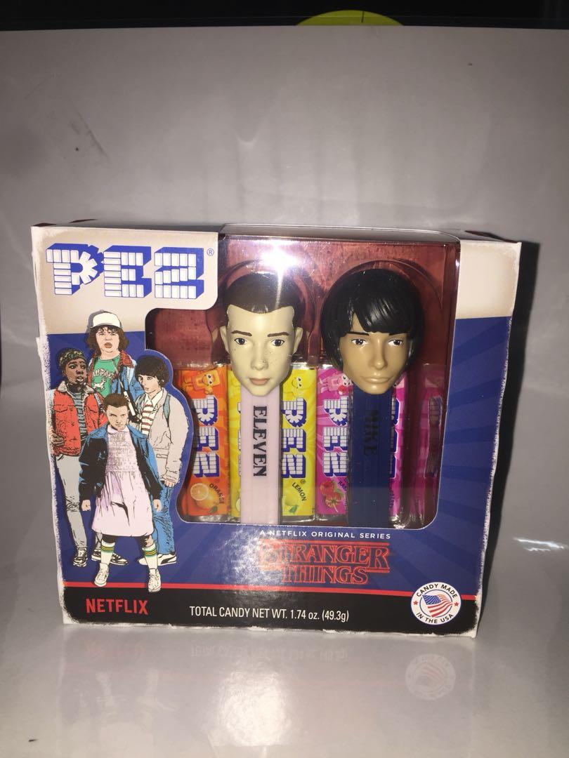 Stranger Things pez set of 4, Hobbies & Toys, Toys & Games on Carousell