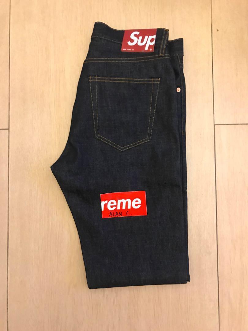 supreme rigid slim jean