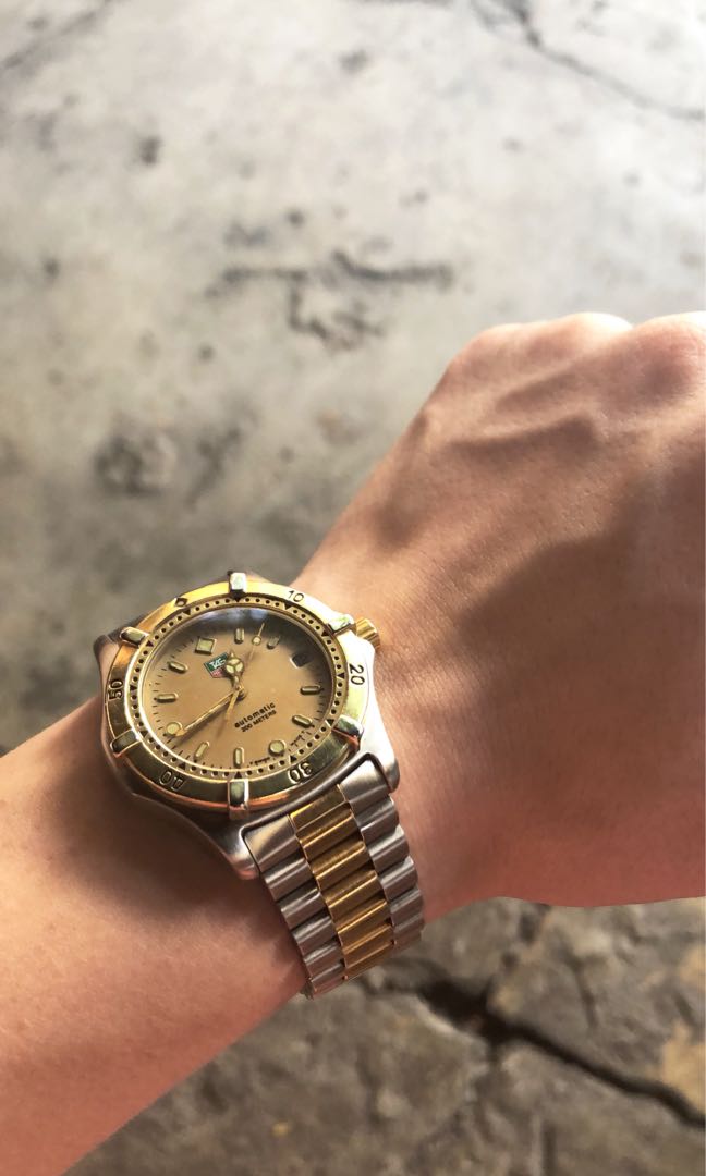 Tag heuer online two tone automatic