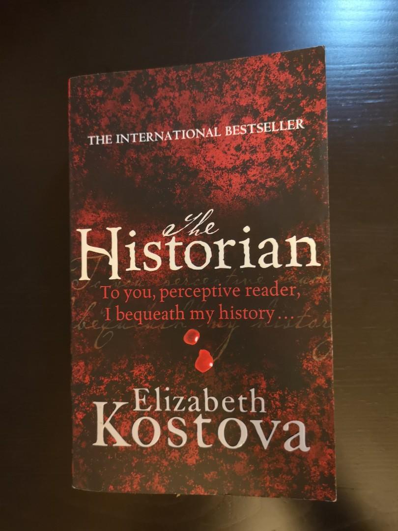 The Historian By Elizabeth Kostova Books Stationery Fiction On Carousell