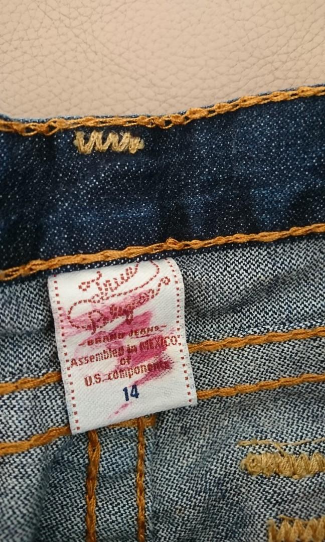 True Religion jeans (size 14 for girls 
