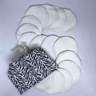 Reusable Facial Pads/Rounds ; Reusable Make Up Remover