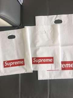 Authentic Supreme plastic bag