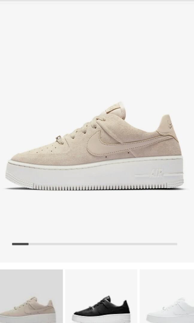 ☁ Nike Air Force 1 Saga Low in Beige ☁, Women's Fashion, Shoes, Sneakers on  Carousell