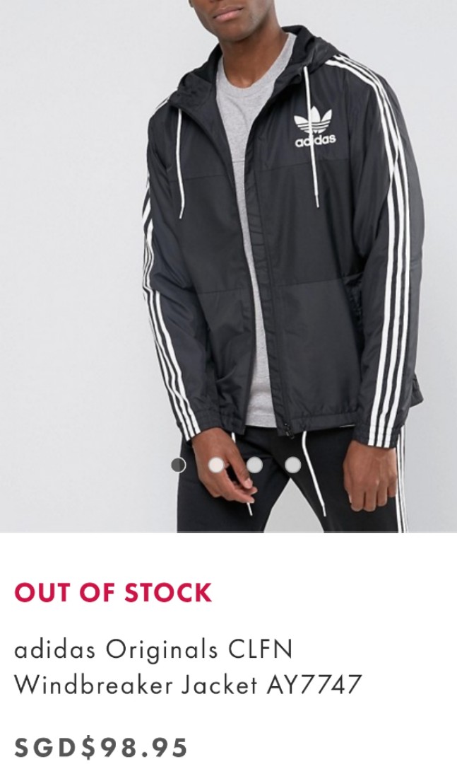 Adidas clfn windbreaker store