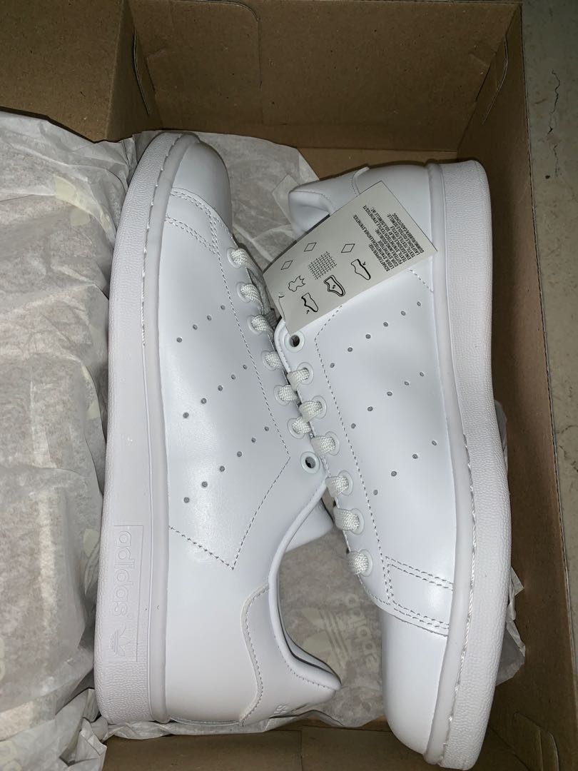 adidas stan smith full white
