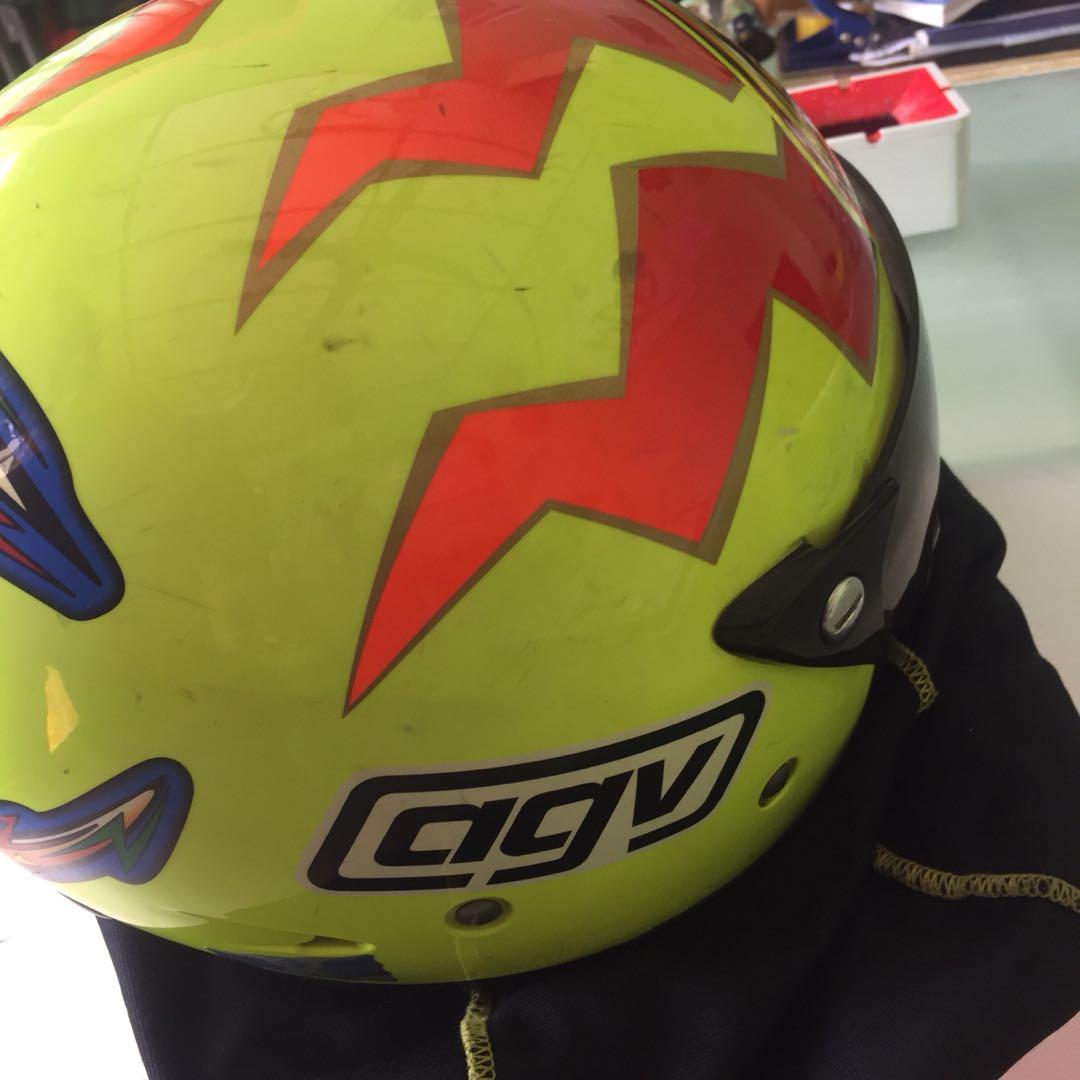 AGV Sun Moon Valentino Rossi Helmet New Bali Motorbikes on Carousell