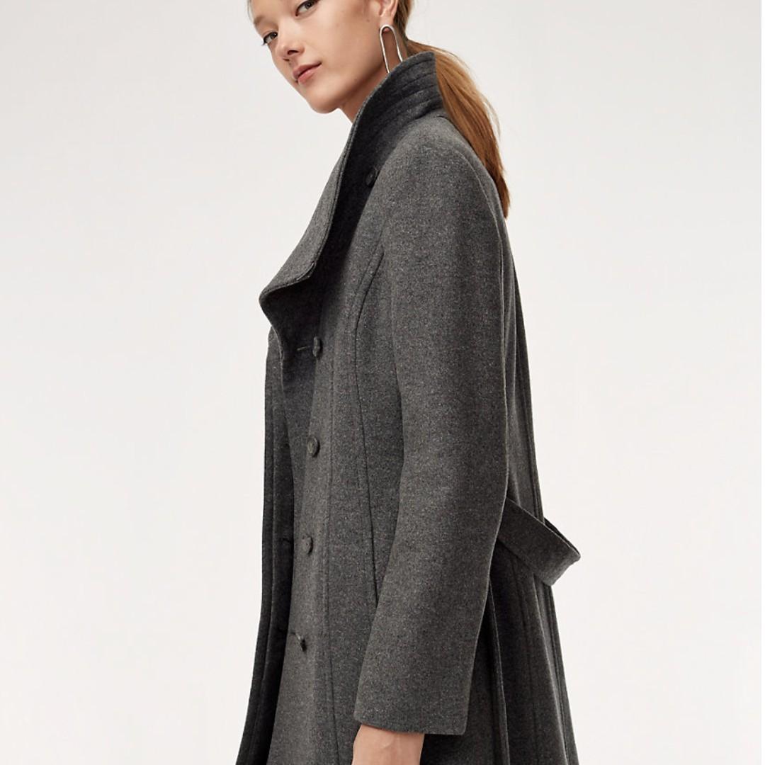 Aritzia connor wool coat on sale