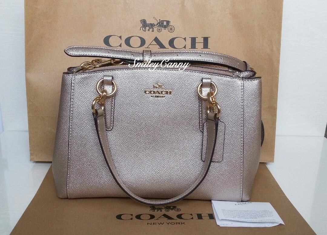 Coach mini christie satchel shop