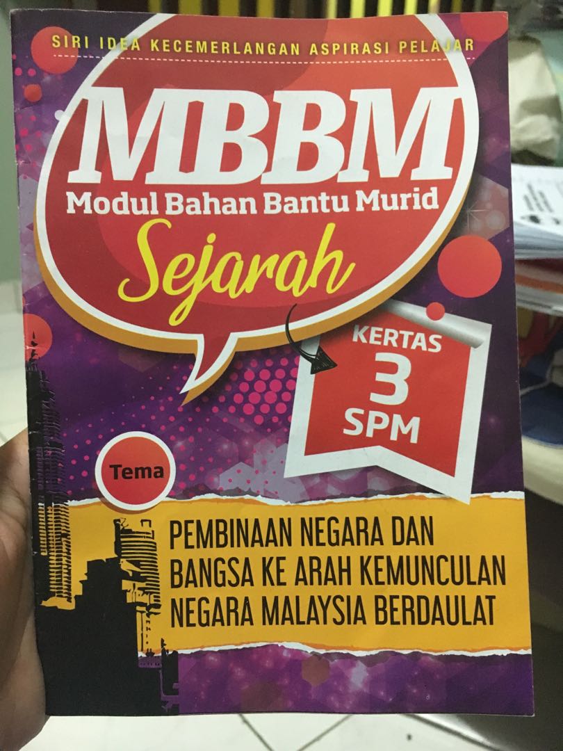 Bab 8 Kertas 3 Sejarah Spm Books Stationery Books On Carousell