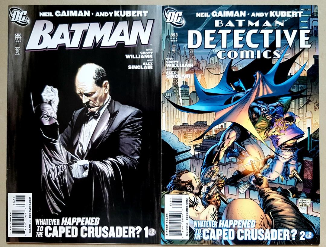 BATMAN: WHATEVER HAPPENED TO THE CAPED CRUSADER? (set of 2), Books ...