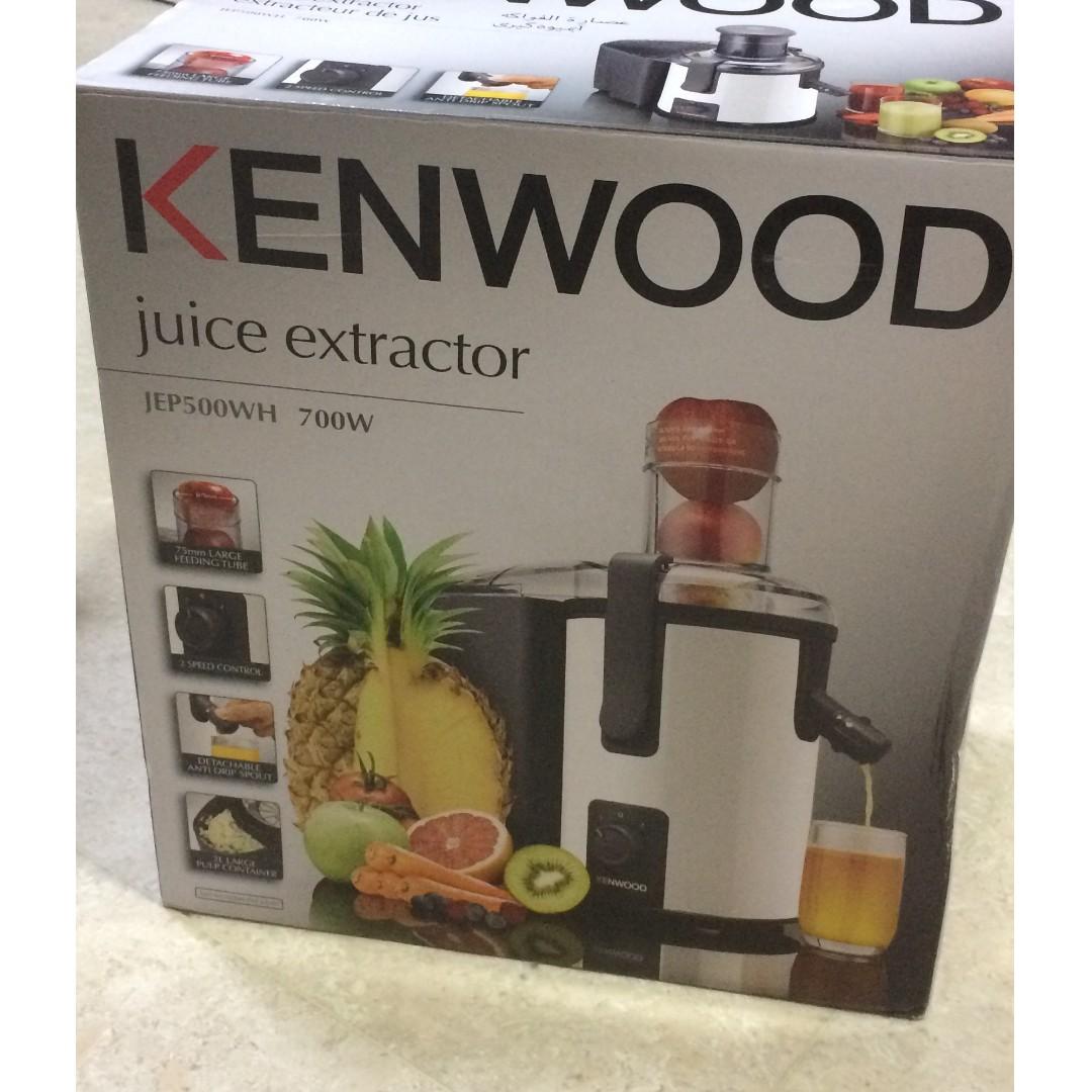 Brand New Kenwood Juice Extractor, TV & Home Appliances, Kitchen