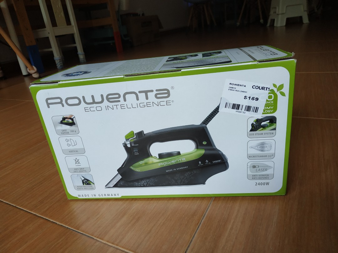 brand new rowenta steamer not working