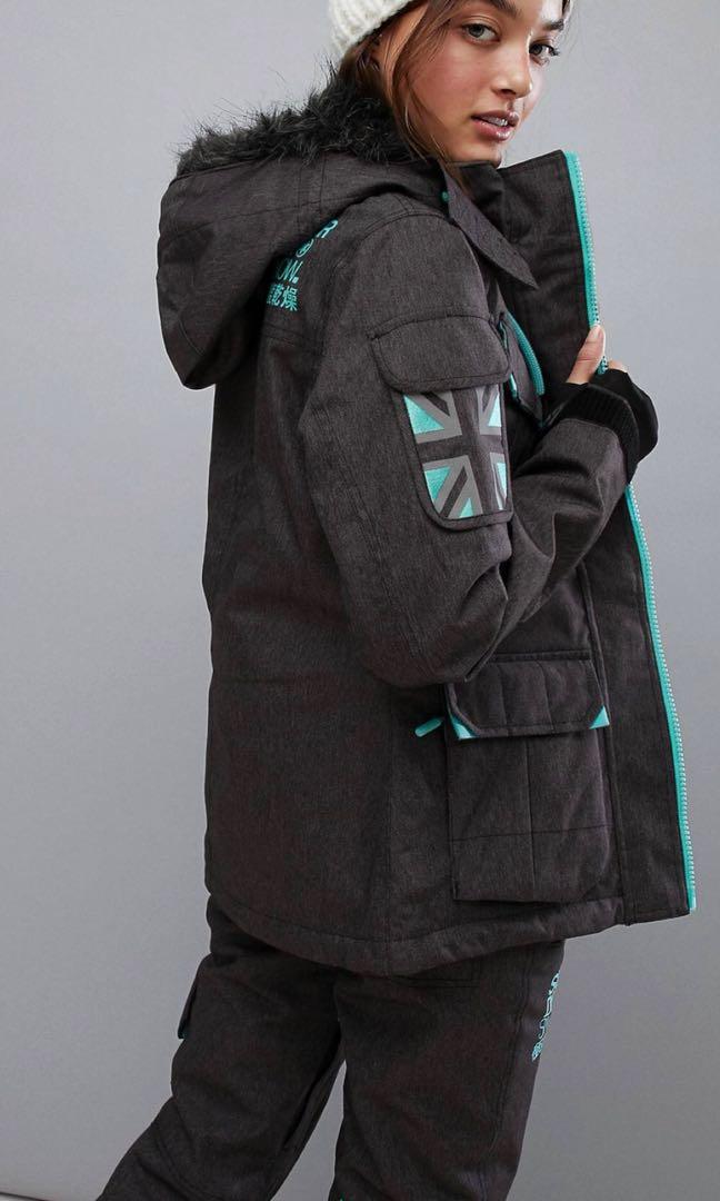 Superdry snow service ski jacket deals