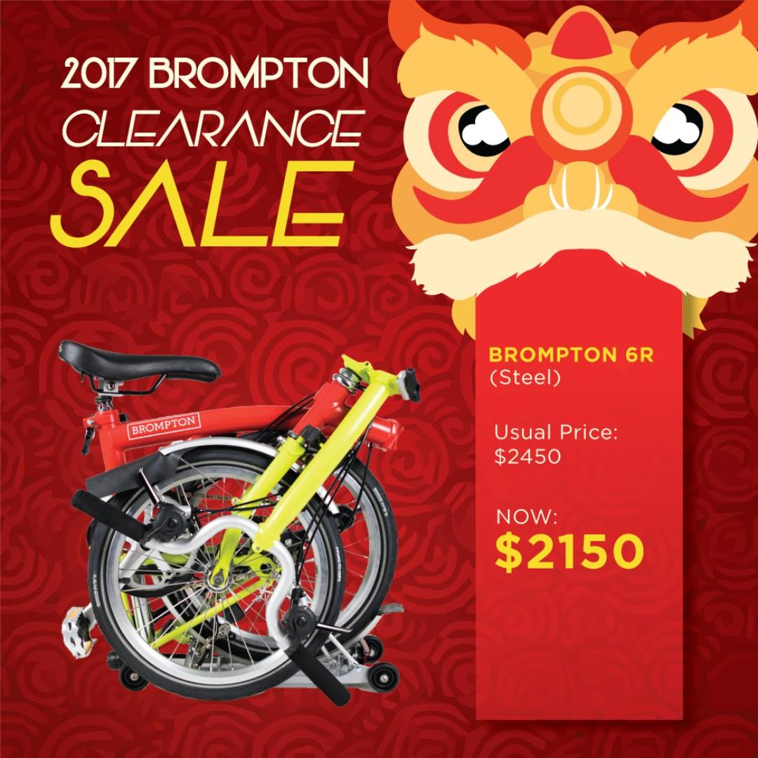 brompton clearance