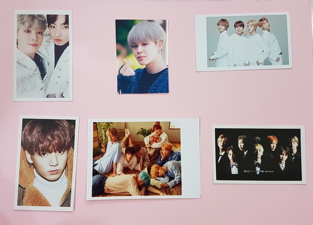 Wxnxnx - Bts photo cards, Entertainment, K-Wave on Carousell